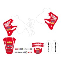 sada polepů Honda CR 125/250 92-94  barvy Team Honda EU 92