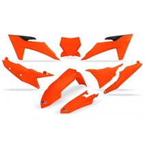 sada plastů pasuje na KTM SX/F 2023 fluo oranž-bez chráničů vidlic                                                                                                                                                                                        