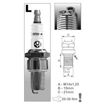 zapalovací svíčka BRISK LR11SL